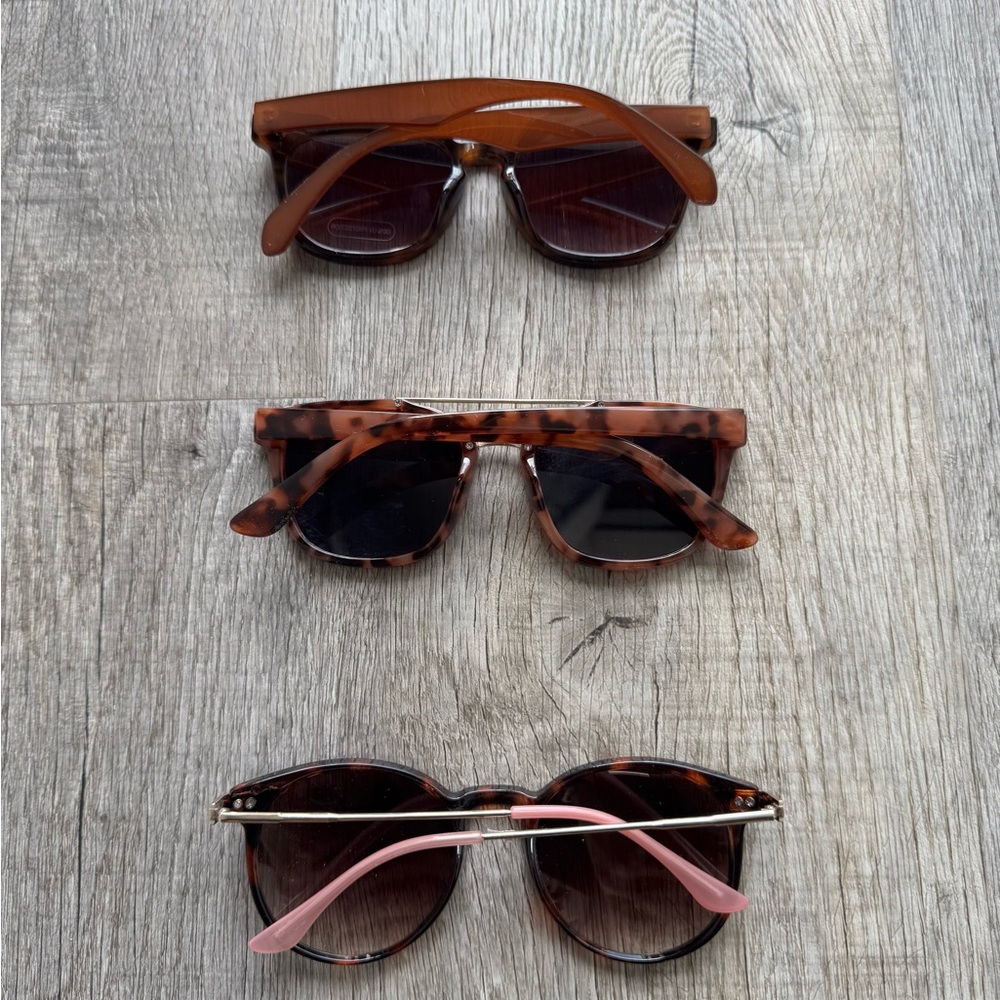 Stylish Tortoiseshell Sunglasses Set - image 2